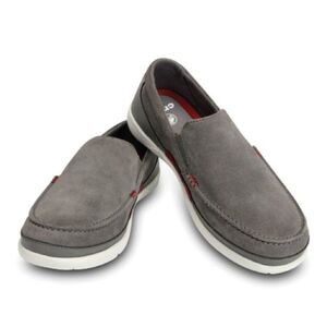 CROCS Unisex Walu Accent Suede Loafers